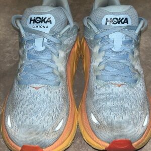 HOKA ONE RUNNING SHOES WOMENS SIZE 8